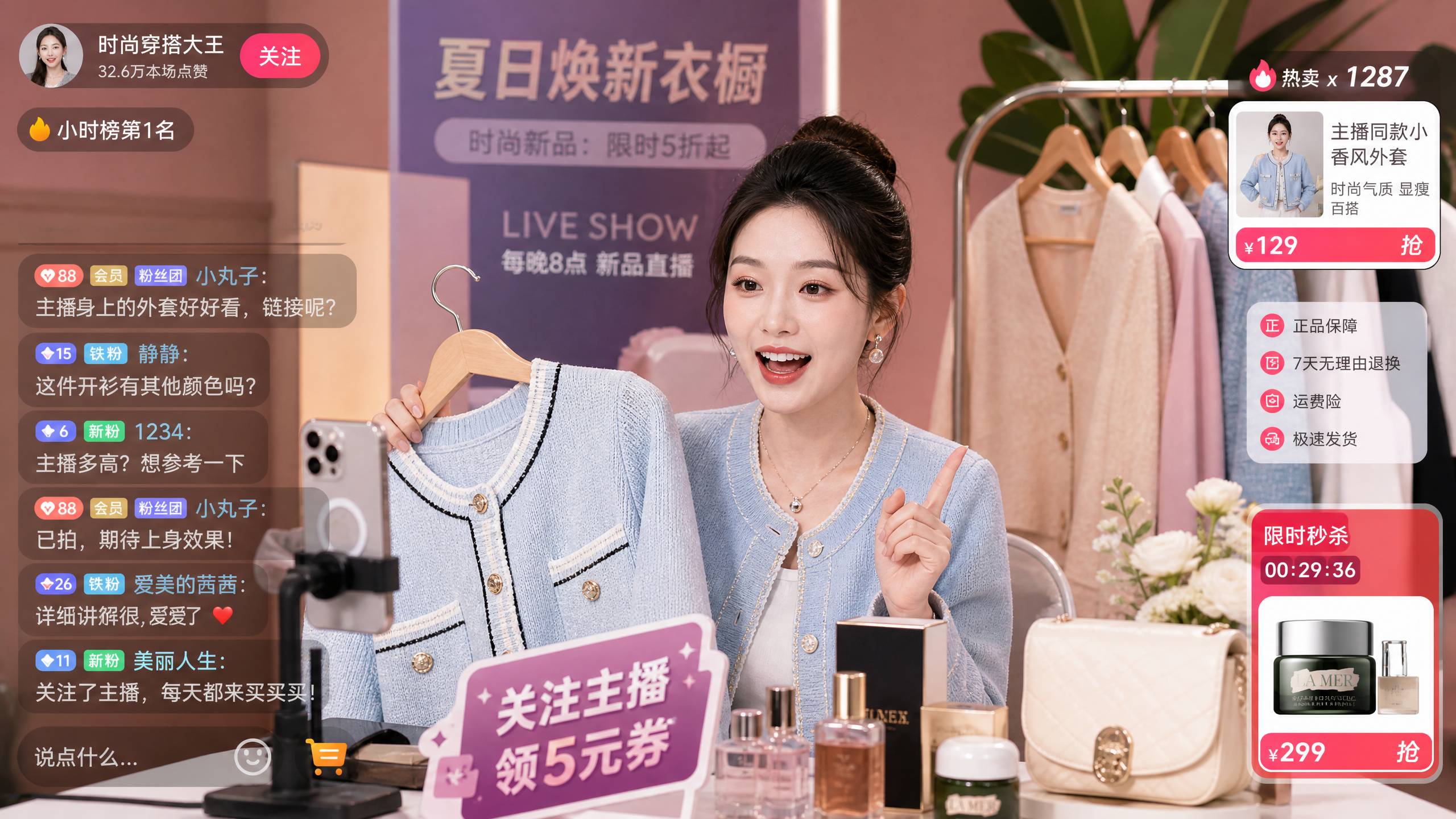 在线直播st